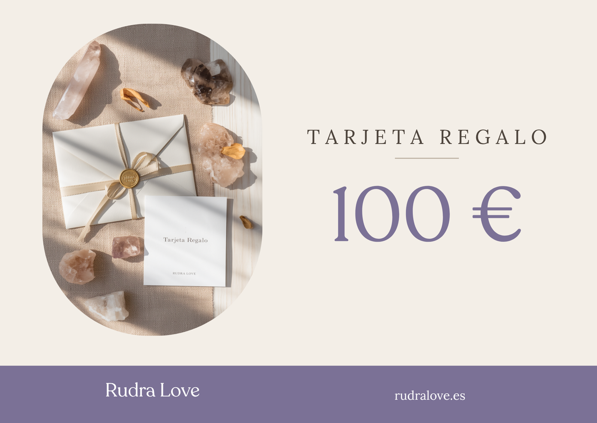 Tarjeta Regalo Rudra Love 100 €