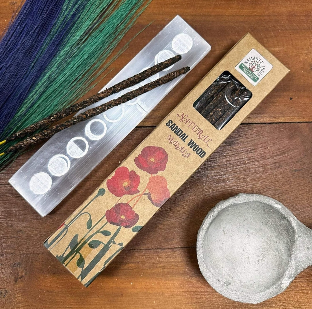 🪔 Sandalwood Incense – Harmony and inner connection