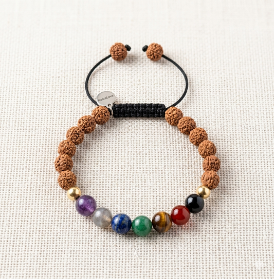 Personalized 7-chakra bracelet
