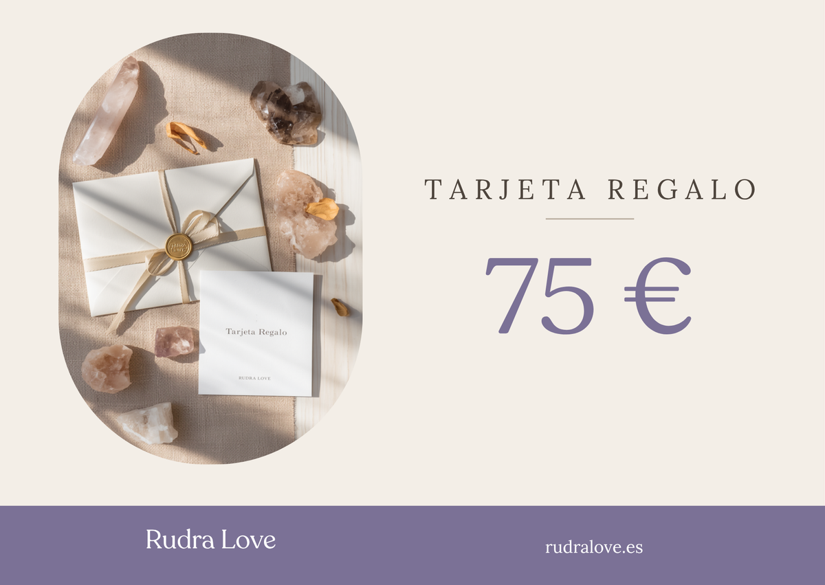 Tarjeta Regalo Rudra Love 75 €