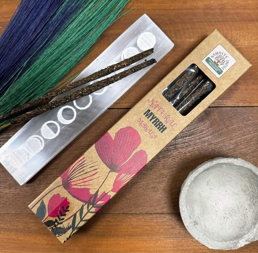🌺 Myrrh Incense – Peace and spiritual expansion