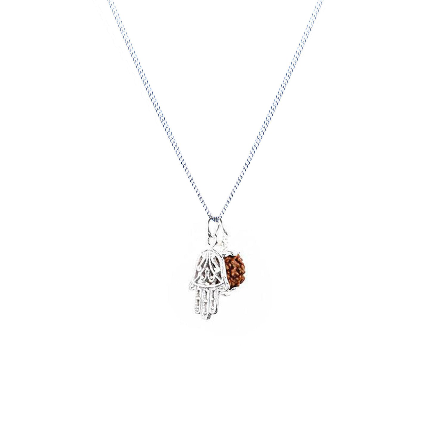 Hamsa hand necklace