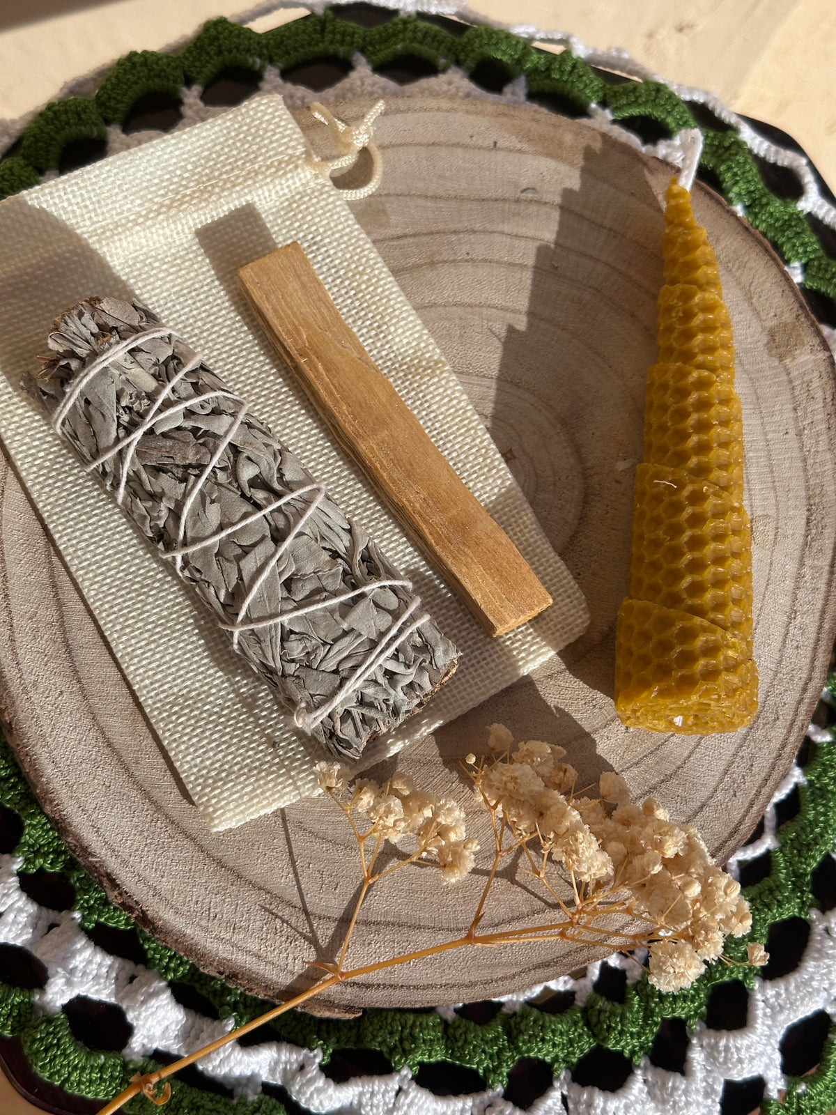 Pack de Limpieza Energética · Salvia y palo santo