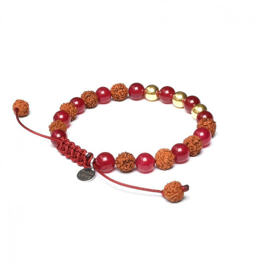 Pulsera contra vampiros energéticos de Oro 14K – para hombre