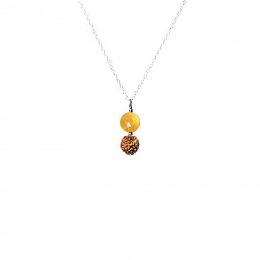 Collar Abundancia Consciente · Citrino