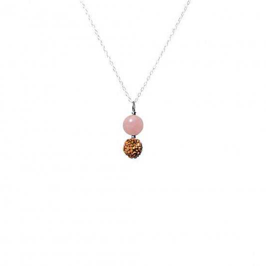 Collar Amor y Atracción · Cuarzo rosa