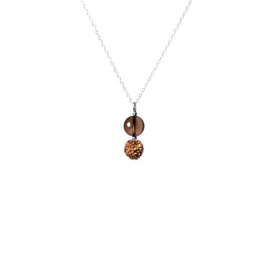 Collar de la Estabilidad · Cuarzo ahumado