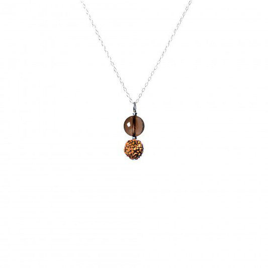 Collar de la Estabilidad · Cuarzo ahumado