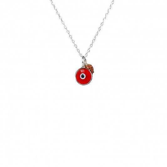 Collar Protección en el Amor · Ojo turco rojo