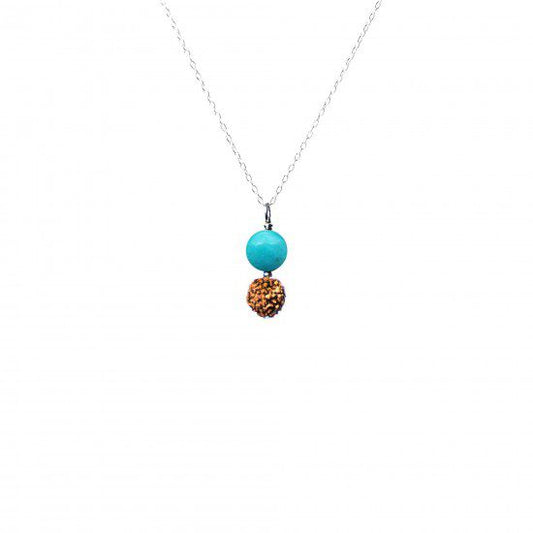 Collar Serenidad · Aguamarina