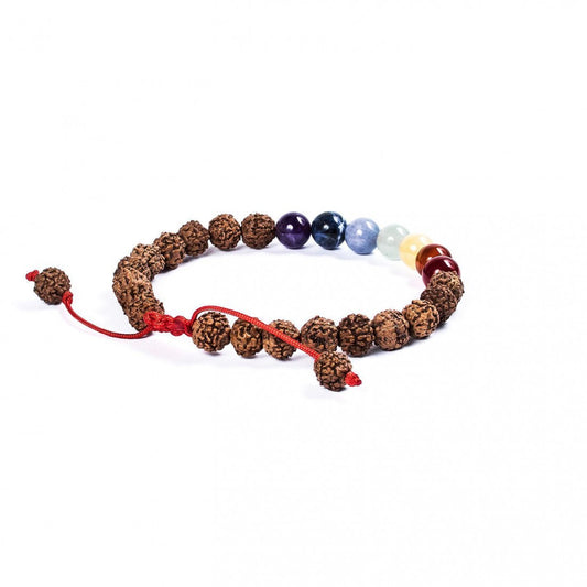 Pulsera 7 Chakras · Piedras naturales – detalle