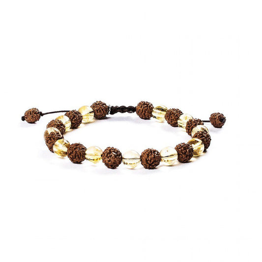 Pulsera Abundancia Consciente · Citrino