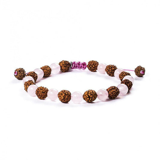 Pulsera Amor y Atracción · Cuarzo rosa