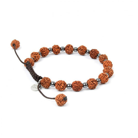 Pulsera Calma Emocional · Hematita – detalle