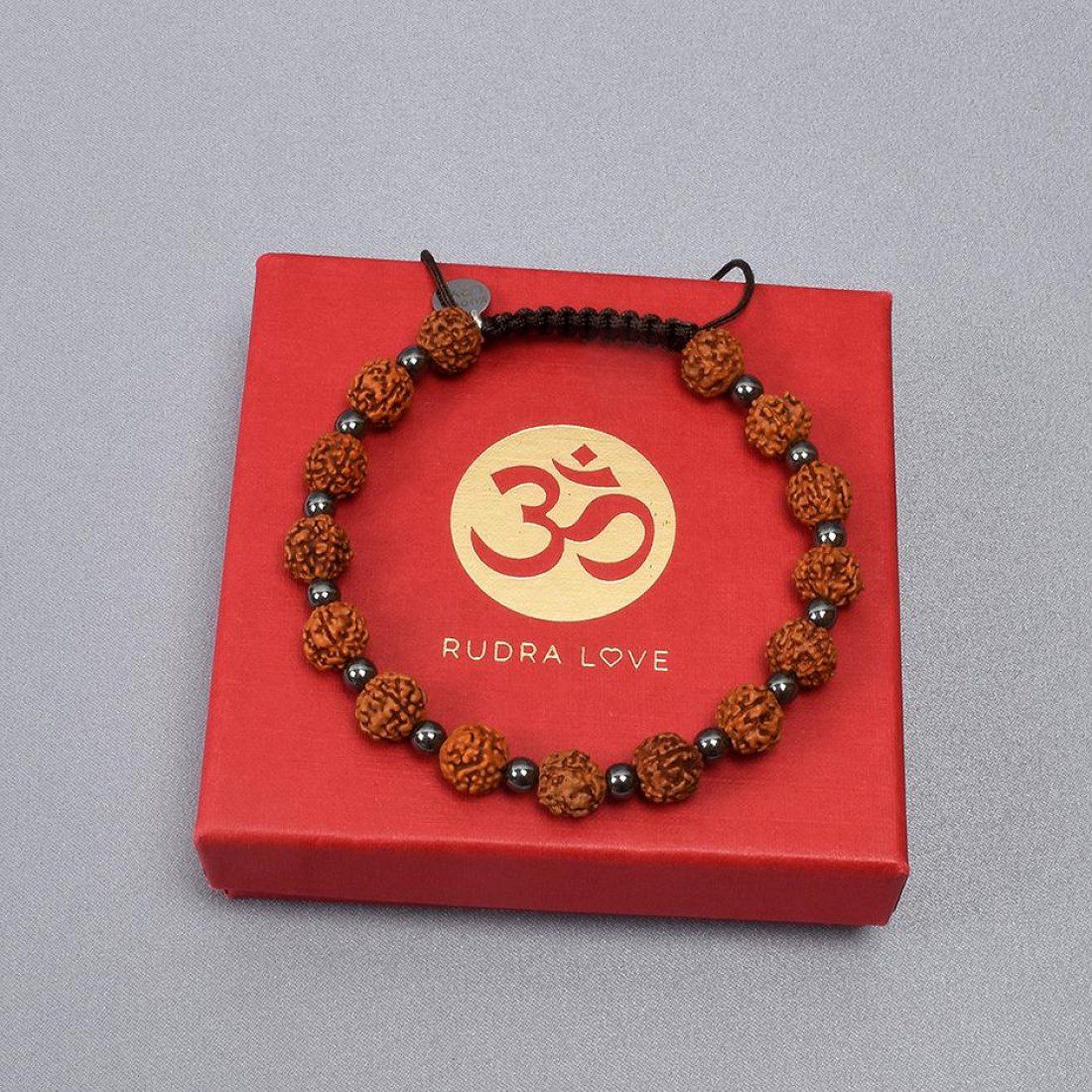 Pulsera Calma Emocional · Hematita – detalle