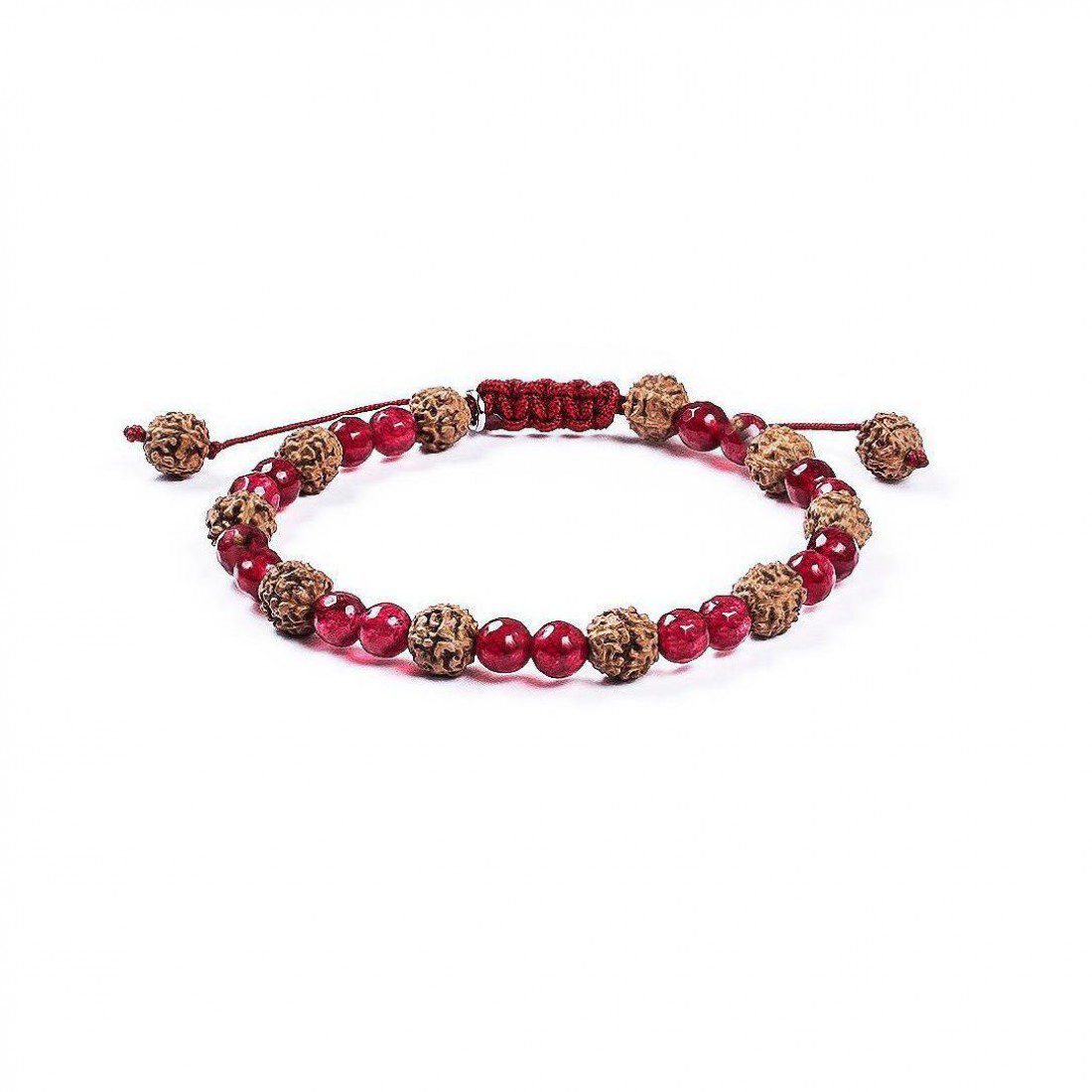 Pulsera contra Vampiros Energéticos · Rubí