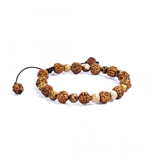Pulsera Energía Vital · Jaspe – detalle
