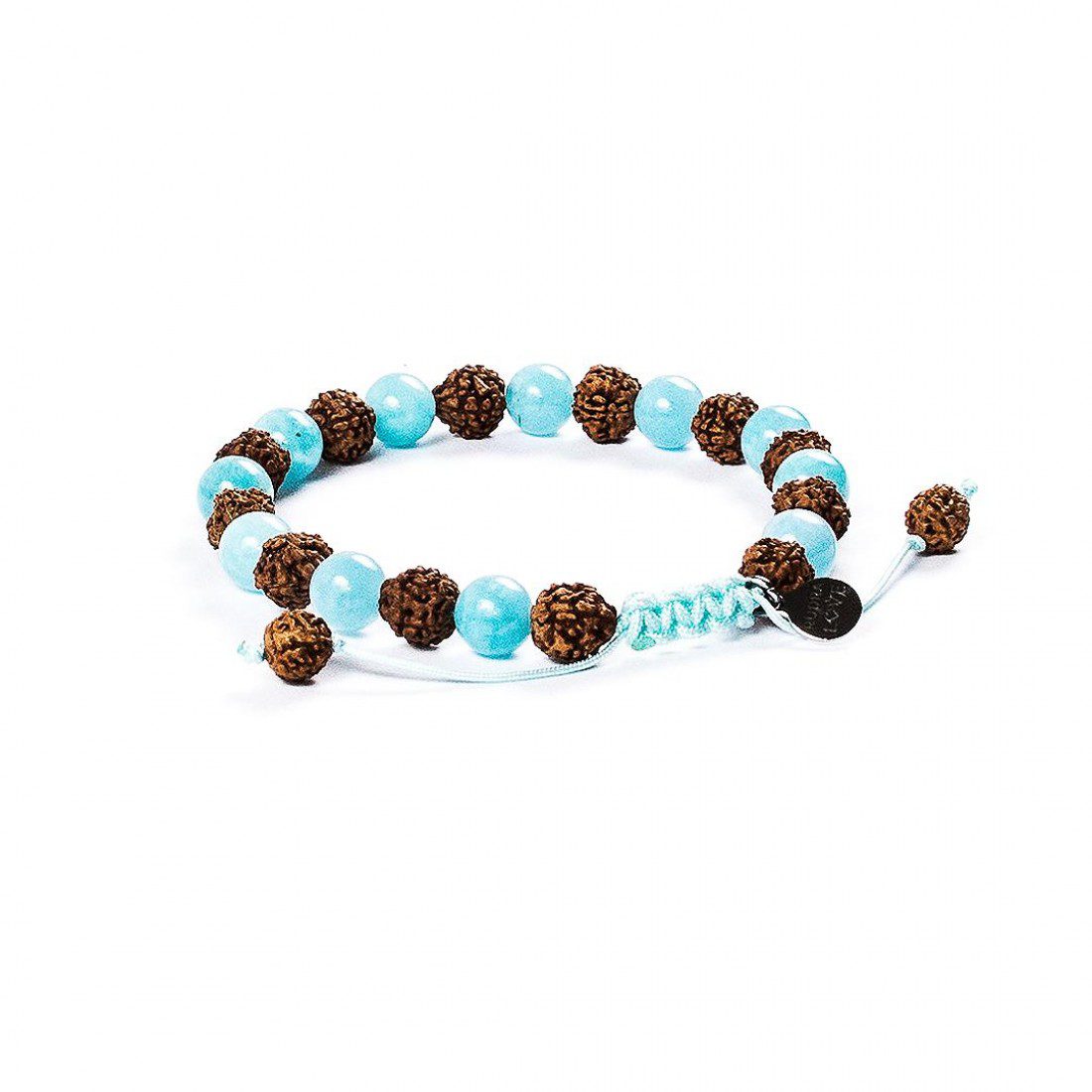Pulsera Guardiana · Calcedonia – detalle