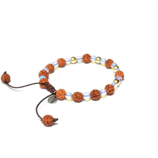 Pulsera Oportunidad Oro 14K · Ópalo – detalle