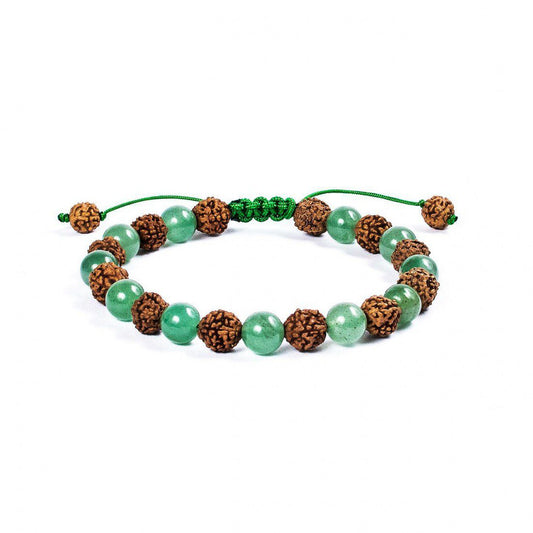 Pulsera Chakra Corazón · Aventurina verde