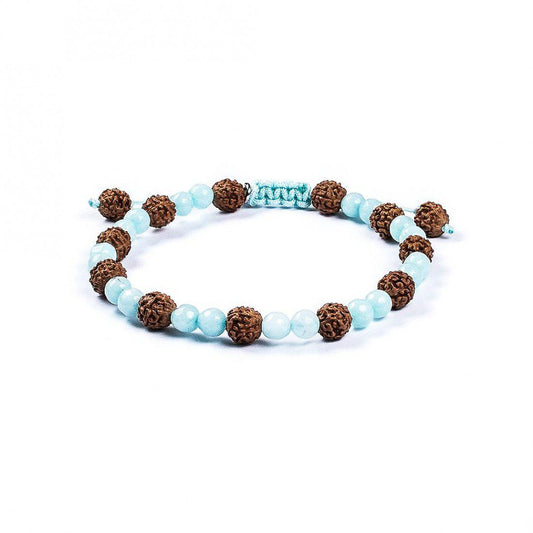 Pulsera Chakra Garganta · Piedras azules