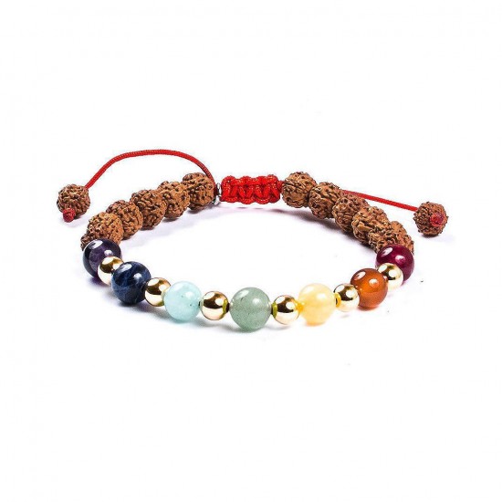 Pulsera 7 Chakras - Oro 14K